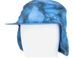 Jokkmokk Abstract Ink Blue Earflap - Dedicated