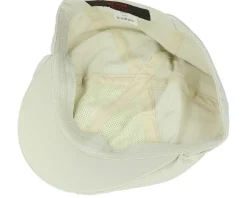 Jones Taslan Beige Flat Cap - MJM Hats