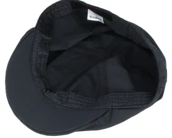 Jones Taslan Black Flat Cap - MJM Hats