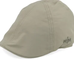 Jones Taslan Olive Flat Cap - MJM Hats