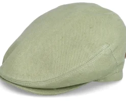 Jordan Organic Hemp Green Flat Cap - MJM Hats