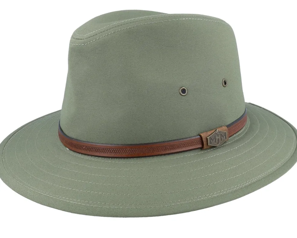 Jork Cotton Olive Traveller - MJM Hats