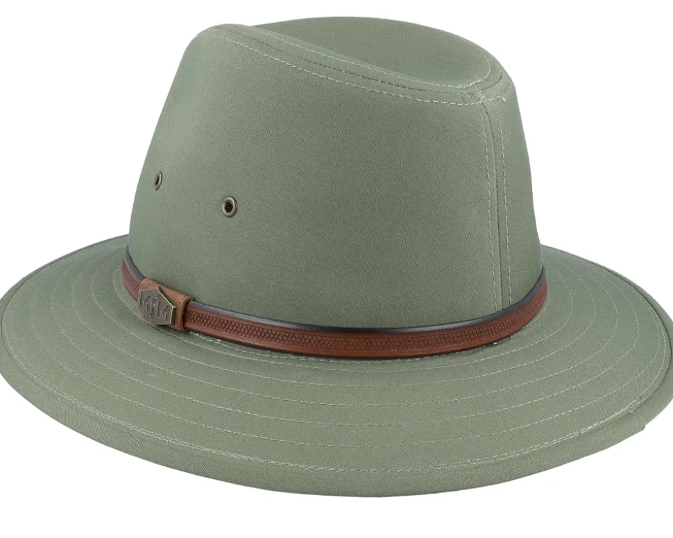 Jork Cotton Olive Traveller - MJM Hats