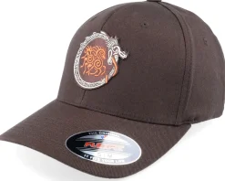 Jormundgand Sleipner Patch Brown Flexfit - Vikings