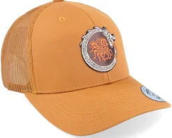 Jormundgand Sleipner Patch Caramel Trucker - Vikings