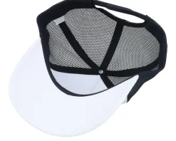 K Bye. Pop Art Velvet White/Black A-Frame Trucker - Calza Pennello