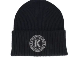 Kalmar HC Black/Stealth Grey Patch Black Oversized Cuff - Hatstore
