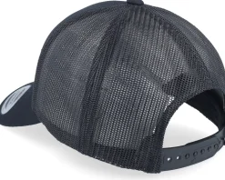Kalmar HC Black/Stealth Grey Patch A-frame Black Trucker - Hatstore