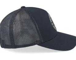 Kalmar HC Black/Stealth Grey Patch A-frame Black Trucker - Hatstore