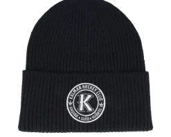 Kalmar HC Black/White Patch Black Oversized Cuff - Hatstore