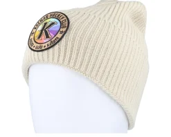 Kalmar HC Rainbow Patch Oatmeal Oversized Cuff - Hatstore