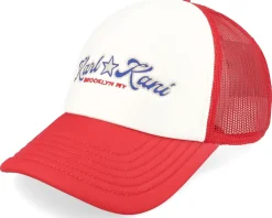 Kani Star Cap Red/Off White Trucker - Karl Kani