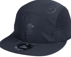 Kanji Cloudfit Black On Black 5-Panel - Kumo