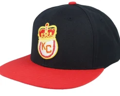 Kc Monarchs Nl Archive 400 Black/Red Snapback - American Needle