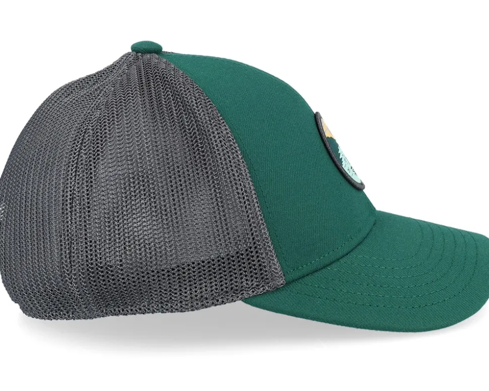 Kelce Green W Charcoal Mesh W Patch Trucker - Black Clover