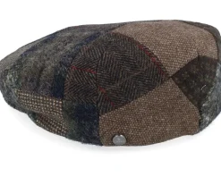 Kent Patchwork By Lierys Patchwork Flat Cap - Lierys