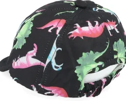 Kids 0-6 Months Dino Short Brim Black Adjustable - Headster