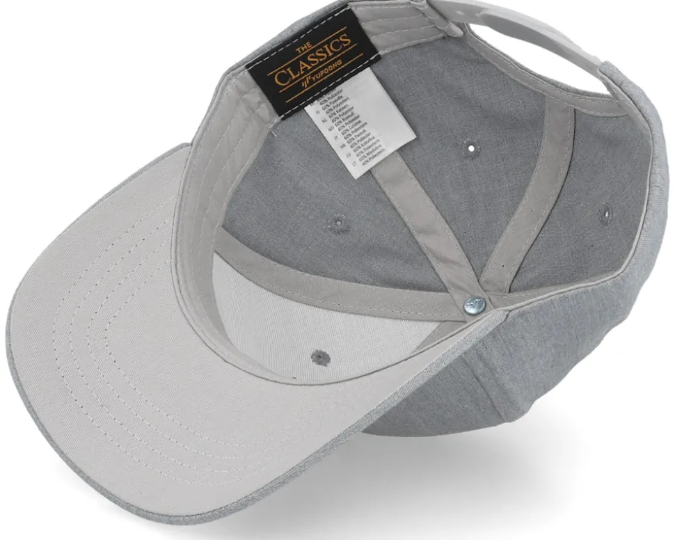 Kids A Letter 3d Heather Grey Adjustable - Kiddo Cap