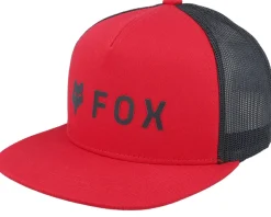 Kids Absolute Mesh Flame Red/Black Trucker - Fox