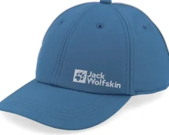 Kids Active Hike Cap K Dark Sea Adjustable - Jack Wolfskin