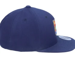 Kids Aliens Logo Navy Snapback - Kiddo Cap