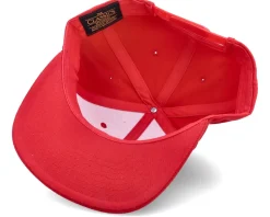 Kids Aliens Logo Red Snapback - Kiddo Cap