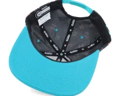 Kids Alphabet Fiesta Black/Blue Snapback - Headster