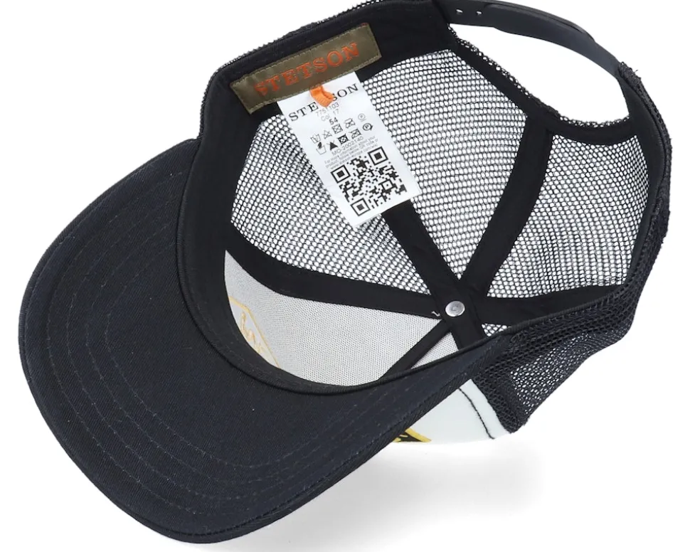 Kids American Heritage White/Black Trucker - Stetson