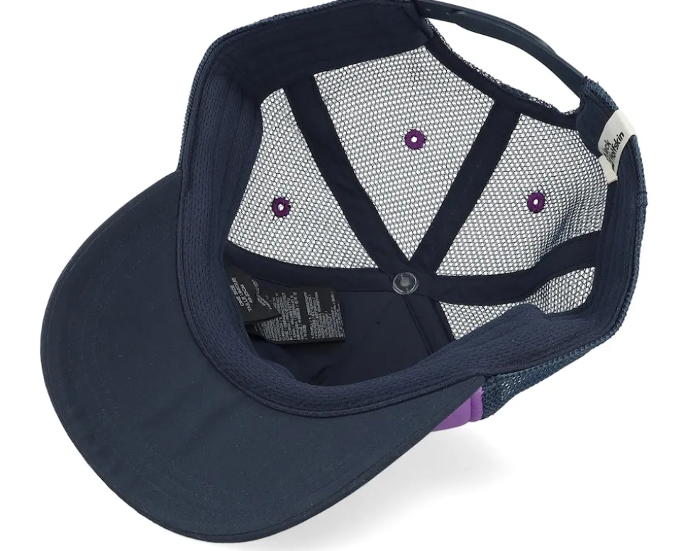 Kids Animal Mesh Cap K Sea Rose Trucker - Jack Wolfskin