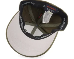 Kids Attacking Tiger Olive Flexfit - Kiddo Cap