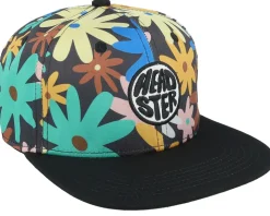 Kids Backyard Meadow Black Snapback - Headster