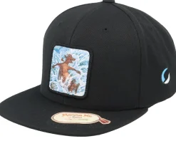 Kids Badar Black Snapback - Mamma Mu & Kråkan