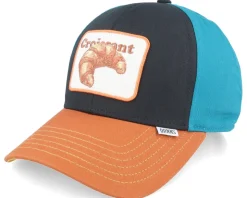 Kids Basic Cap Food Croissant Black Adjustable - Djinns