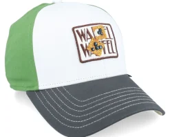 Kids Basic Cap Food Waffle White Adjustable - Djinns