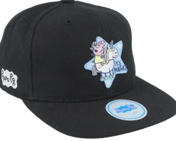 Kids Black It's Magic Star Patch Snapback - Peppa Pig