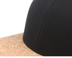 Kids Black/Cork Snapback - Yupoong