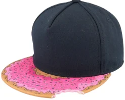 Kids Black/Donut Snapback - Equip