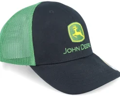 Kids Black/Green Trucker - John Deere