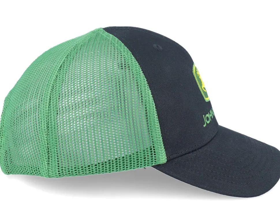 Kids Black/Green Trucker - John Deere