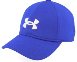 Kids Blitzing Royal/White Dad Cap - Under Armour