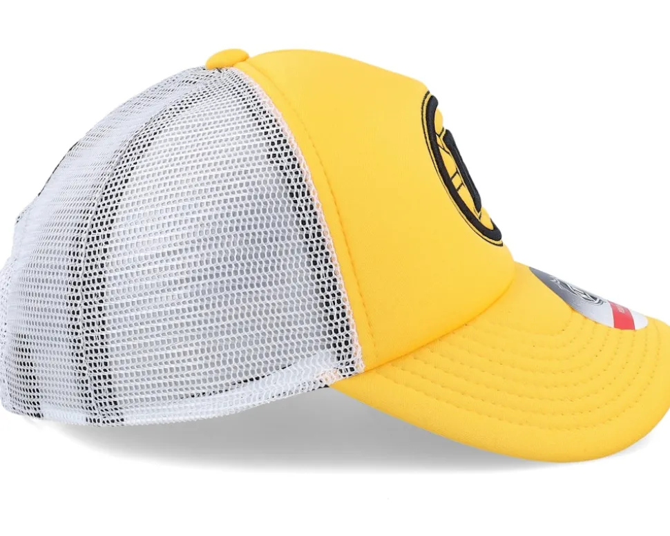 Kids Boston Bruins NHL Yellow/White Trucker - Outerstuff