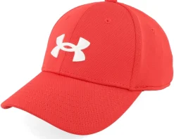 Kids Boy's Blitzing Red/White Flexfit - Under Armour