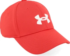 Kids Boy's Blitzing Red/White Flexfit - Under Armour