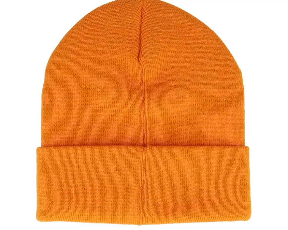 Kids Brigade Youth Beanie Orange Pepper Cuff - Quiksilver