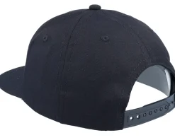Kids Bruce 6 Panel-Black Snapback - Salty Crew
