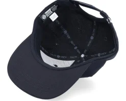 Kids Bruce 6 Panel-Black Snapback - Salty Crew