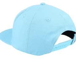Kids Bruce Boys 6 Panel Marine Blue Snapback - Salty Crew