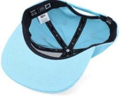 Kids Bruce Boys 6 Panel Marine Blue Snapback - Salty Crew