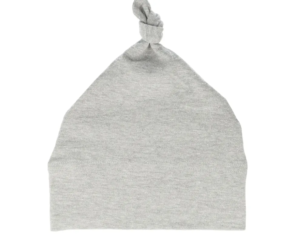 Kids Bubble Gum Pink Baby One-knot Beanie - Babybugz