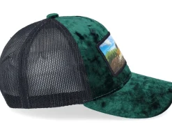 Kids Bulldozer Velvet Green/Black Trucker - Calza Pennello